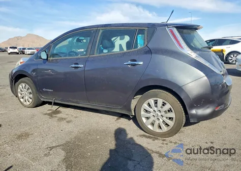 2013 Nissan Leaf S z USA, uszkodzony, nr VIN 1N4AZ0CP4DC415836